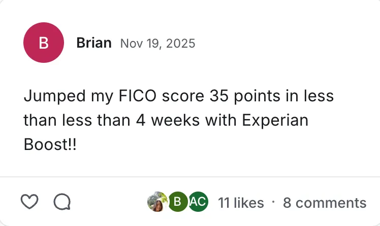 Post by Brian in the Legacy Wealth Blueprint community on Circle, November 2025