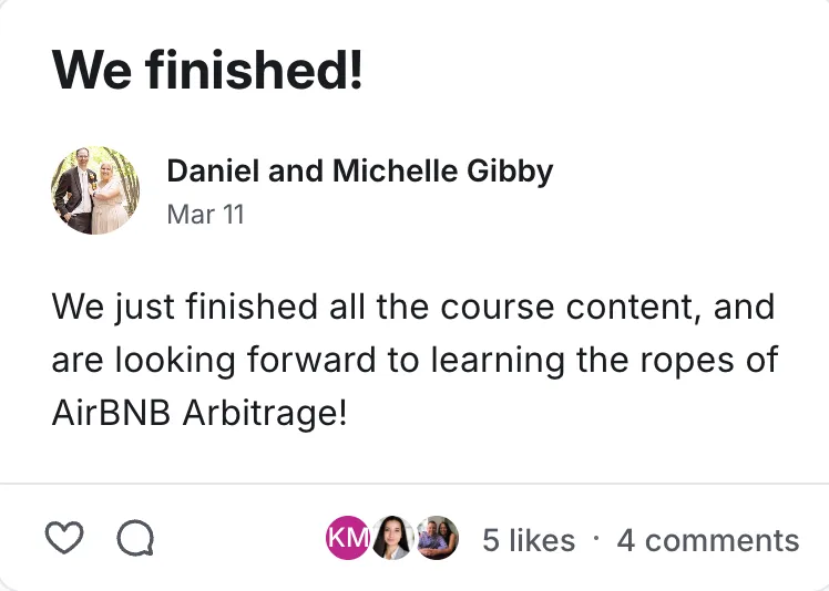 Post by Daniel & Michelle Gibby in the Legacy Wealth Blueprint community on Circle, March 2026